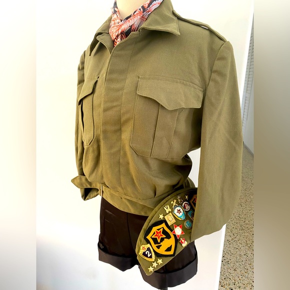 Jackets & Blazers - Vintage WOOL motorcycle bomber jacket M/L